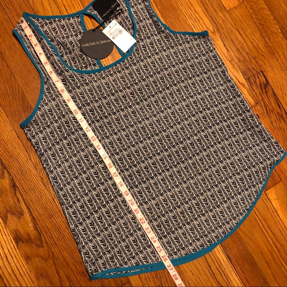 Harlowe & Graham Open Back Tank Top - Picture 7 of 8